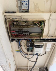 old fuse box needing a rewire
