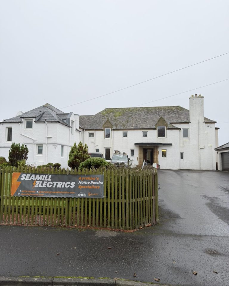 seamill electrics rewire in west kilbride